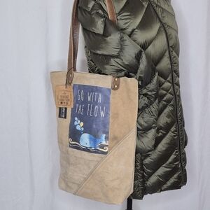 Vintage Addiction Go With The Flow Tote Bag